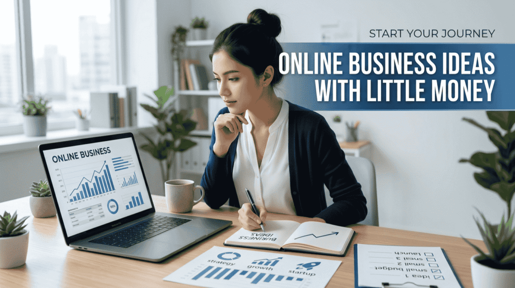 online business ideas with little money