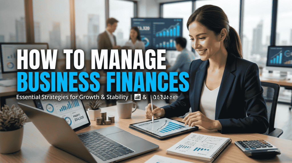 how to manage business finances